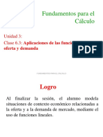 06.3 Aplicaciones de Las Funciones A La Oferta y Demanda