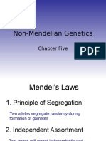 Non-Mendelian Genetics: Chapter Five