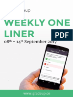 Weekly Oneliner 8th To 14th Sep ENG - PDF 69