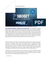 Link Alternatif Sbobet Terbaru