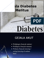 Gejala Diabetes Melitus