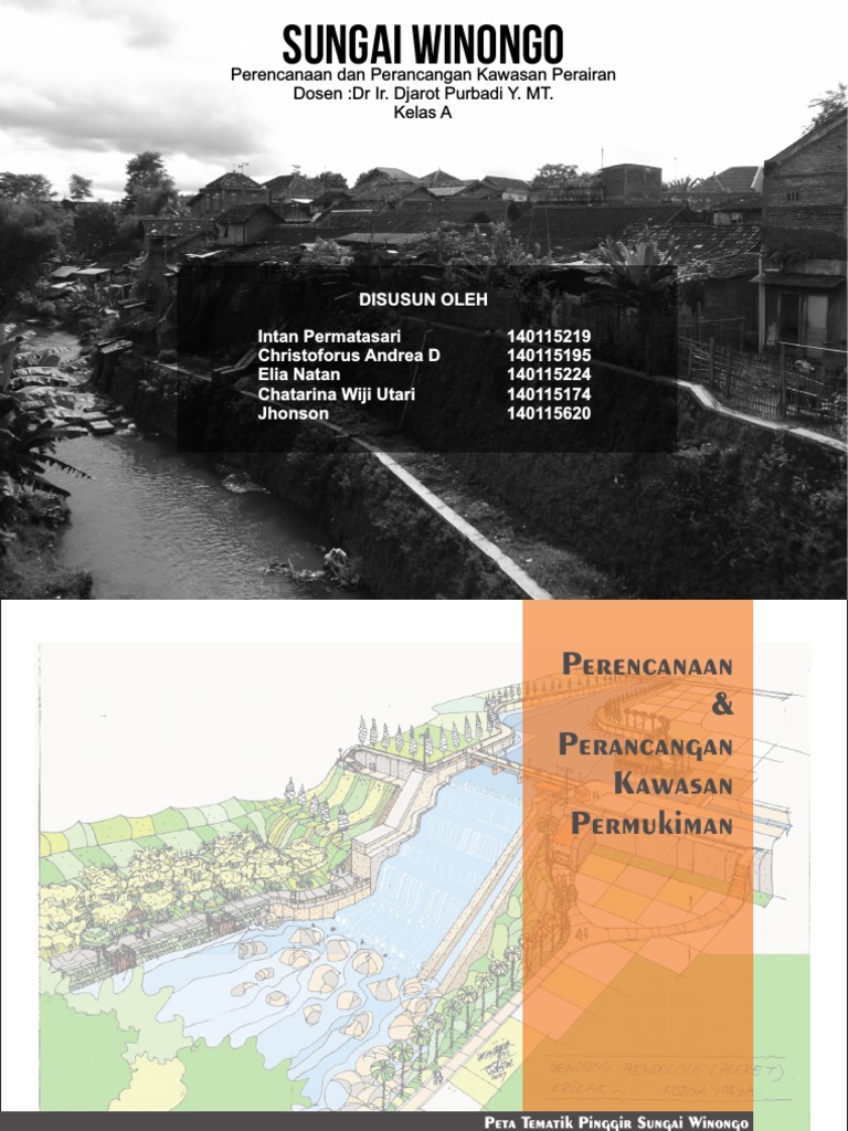 Peta Tematik Sungai Winongo Yogyakarta | PDF