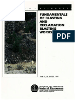 Fundamentals of Blasting and Reclamation Blasting Workshop