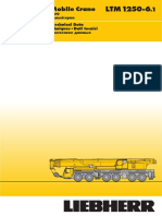 200 Ton Crane Load Chart LTM-1250-6-1 - Lift - Chart - Metric PDF