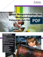 003 - Mempertahankan Dan Meningkatkan Kualitas Pelayanan Dan Keterampilan Klinik