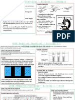 b1 Required Practicals