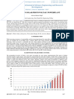 A Review on Solar Photovoltaic Powerplant-ijaerdv04i0992895