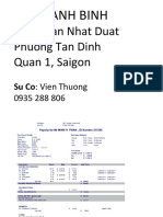 Do Thanh Binh: 10/7 Tran Nhat Duat Phuong Tan Dinh Quan 1, Saigon