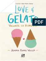 Jenna Evans Welch - Love&Gelato. Vacanta La Florenta