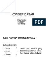 Konsep Dasar Resistivity