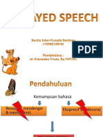 Delayed Speech