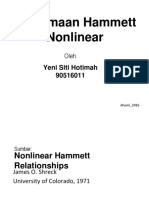 Nonlinear Hammett Relationships