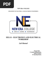 EEW Lab Manual - Final