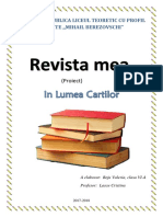 Proiect "Revista mea"