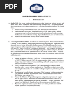 Read White House immigration policies and principles