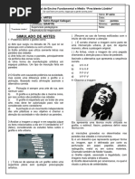 Avaliação Grafite 9 Ano