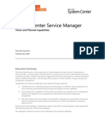 System Center Service Manager Whitepaper