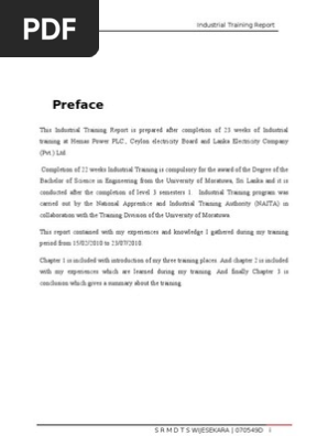 Training Report