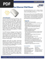 Av200 Powerline Ethernet Wall Mount Datasheet-Eng PDF