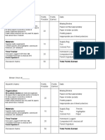 Binder Check Form