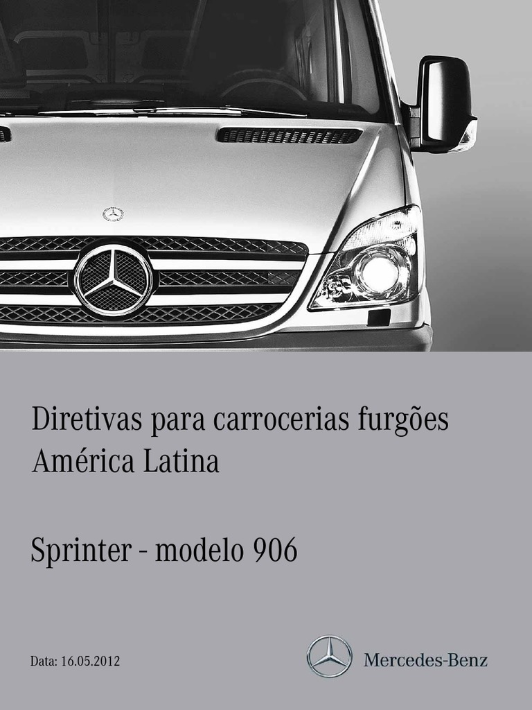 Alerta/Recall Automóvil marca Mercedes Benz modelo Sprinter 907