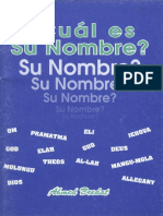 Cual Es Su Nombre PDF