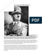 Hitler Escapo Del Fuhrerbunker