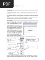 Notes On VB in Excel