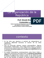 La Organización de La República