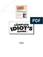 Complete Idiot's Guide To LEARN GERMAN On Your Own