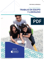 Aprendizaje - Trabajo en Equipo y Liderazgo