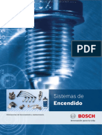 Manual Sistemas Encendido Bosch Partes Componentes Cables Bobinas Tipos Electronico Conexiones Pruebas Sensores