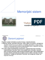 MR05 Memorijski Sistem