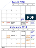2010 Calendar (Web)