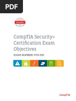 Comptia Security Sy0 501 Exam Objectives