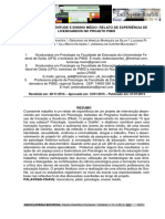 Psicologia, Juventude e Ensino Médio - Relato de Experiências de Licenciandos No Projeto Pibid