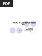 Download XPAC for Beginner Part1 by rodotsitanggang SN36112209 doc pdf