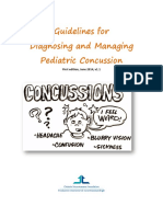 GUIDELINES For Diagnosing and Managing Pediatric Concussion Full v1.1