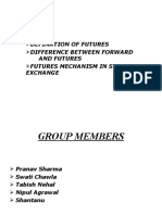 Defination of Futures Difference Between Forward and Futures Futures Mechanism in Stock Exchange