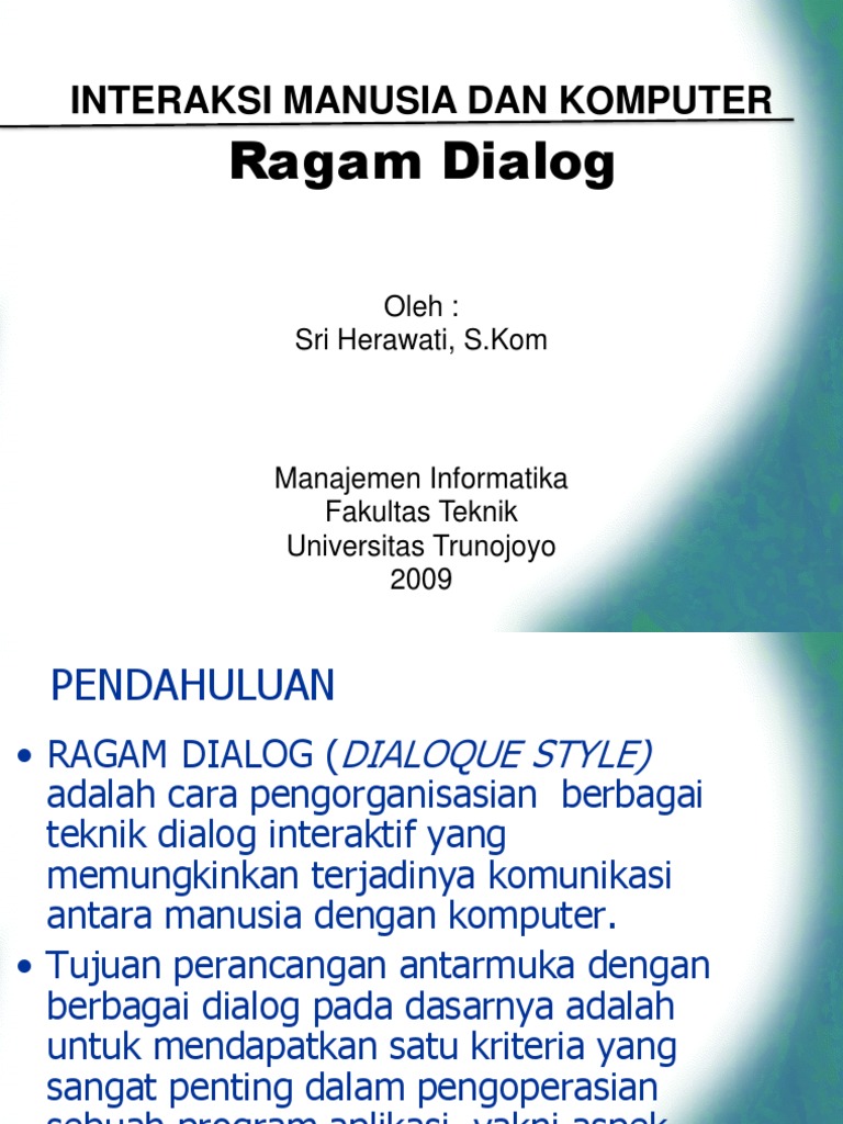 Ragam Dialog | PDF