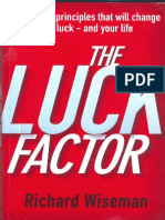 The Luck Factor Richard Wiseman PDF