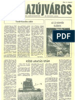 Balmazújváros Újság - 1987 Augusztus