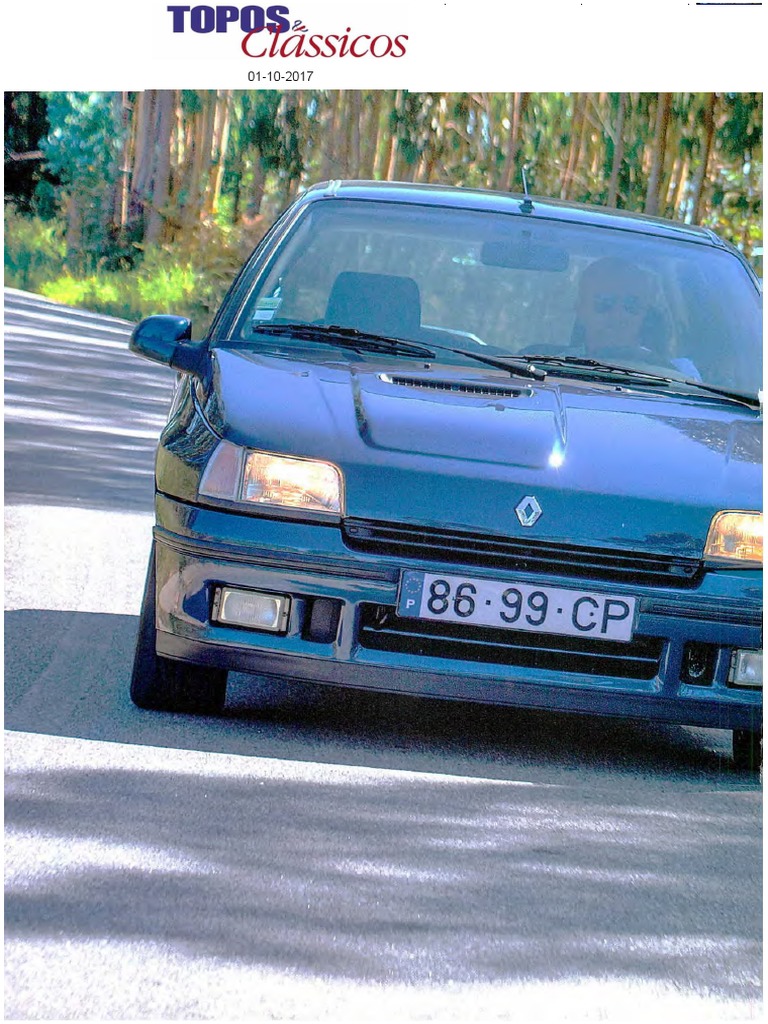 RENAULT CLIO 1.8 16V FRENTE AO CLIO 2.0 WILLIAMS NA "TOPOS