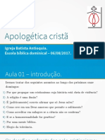 Introdução à apologetica cristã