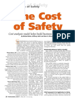 The Cost of Safety Cost Analysis Model h