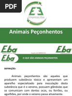 Animais Peçonhetos