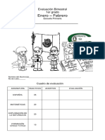 Examen Primer Grado Bloque 3