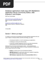 Download Database Applications Made Easy With WebSphere by Vijayakumar N SN3611331 doc pdf