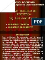 Muestreo Clasico y Progresivo