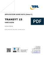 Transyt 15 User Guide